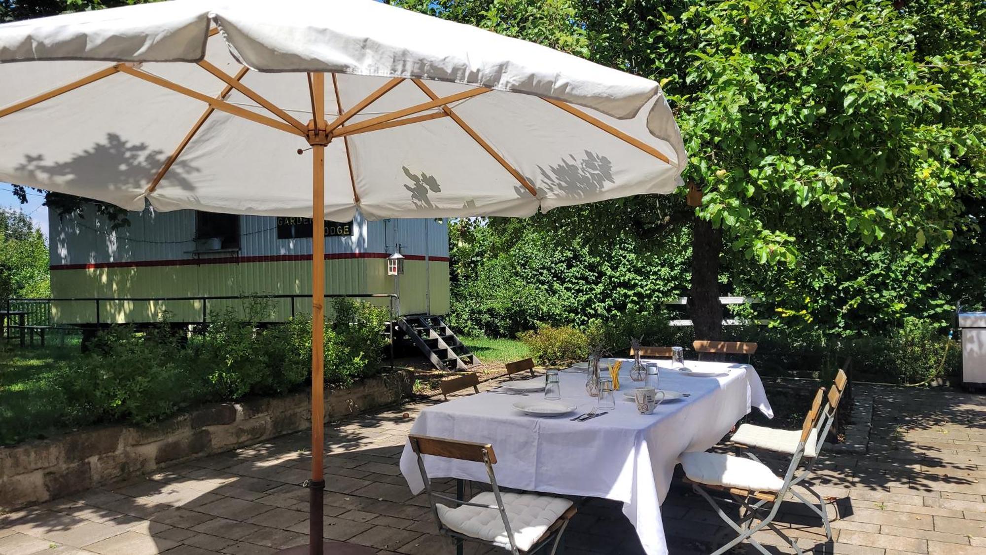 In der alten Gärtnerei B&B Neuhof an der Zenn Exterior foto